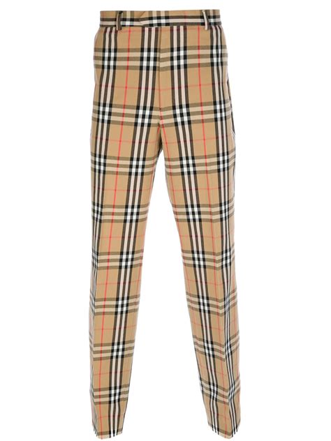 pantaloni burberry uomo prezzo